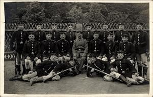 Foto Ansichtskarte / Postkarte Deutsche Soldaten in Uniformen, Gruppenbild