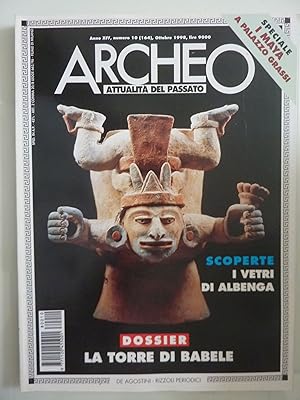 ARCHEO Attualità del Passato Anno XIV Numero 10 Ottobre 1998 SCOPERTE: I VETRI DI ALBENGA