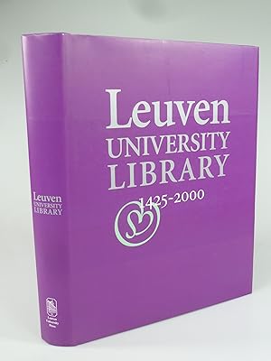 Bild des Verkufers fr Leuven University Library 1425-2000. zum Verkauf von Antiquariat Dorner
