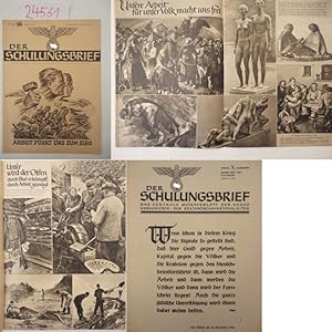 Bild des Verkufers fr Der Schulungsbrief, das zentrale Monatsblatt der NSDAP. 10. Jahrgang 1943, Erstes Heft (Folge 1. / 2). Dieses Buch wird von uns nur zur staatsbrgerlichen Aufklrung und zur Abwehr verfassungswidriger Bestrebungen angeboten (86 StGB) zum Verkauf von Galerie fr gegenstndliche Kunst