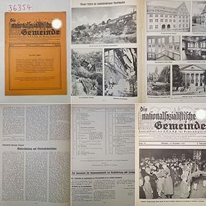 Bild des Verkufers fr Die nationalsozialistische Gemeinde, Zentralblatt der NSDAP fr Gemeindepolitik. 5.Jahrgang, Folge 24 vom 15. Dezember 1937 * N o r d h a u s e n zum Verkauf von Galerie fr gegenstndliche Kunst