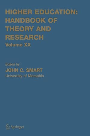 Bild des Verkufers fr Higher Education. Handbook of Theory and Research 20 zum Verkauf von moluna