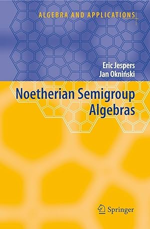 Seller image for Noetherian Semigroup Algebras for sale by moluna