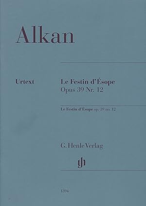 Image du vendeur pour ALKAN C.V. - Le Festin d Esope Op. 39 n 12 mis en vente par Mega Music