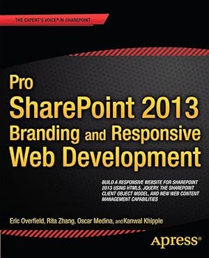 Seller image for Pro SharePoint 2013 Branding and Responsive Web Development for sale by moluna