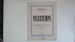 Seller image for Ballade Et Polonaise De Concert Op.38 for Violin and Piano. for sale by Goldstone Rare Books