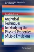 Seller image for Analytical Techniques for Studying the Physical Properties of Lipid Emulsions for sale by moluna