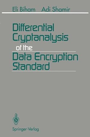 Immagine del venditore per Differential Cryptanalysis of the Data Encryption Standard venduto da moluna