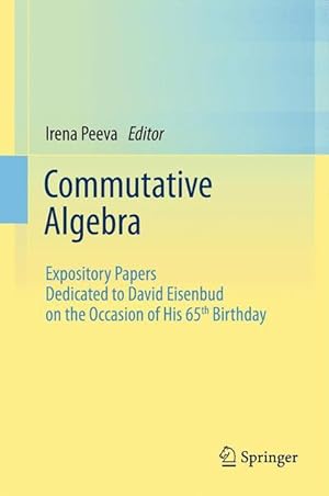 Bild des Verkufers fr Commutative Algebra zum Verkauf von moluna