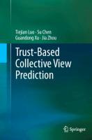 Seller image for Trust-based Collective View Prediction for sale by moluna