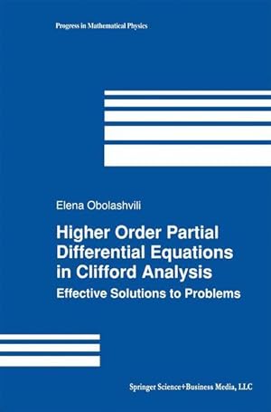Immagine del venditore per Higher Order Partial Differential Equations in Clifford Analysis venduto da moluna