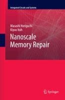 Imagen del vendedor de Nanoscale Memory Repair a la venta por moluna