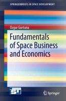 Imagen del vendedor de Fundamentals of Space Business and Economics a la venta por moluna