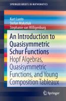 Seller image for An Introduction to Quasisymmetric Schur Functions for sale by moluna