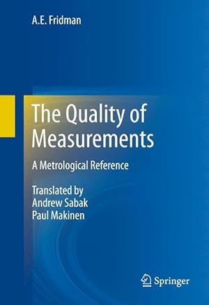 Seller image for The Quality of Measurements for sale by moluna