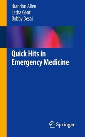 Bild des Verkufers fr Quick Hits in Emergency Medicine zum Verkauf von moluna