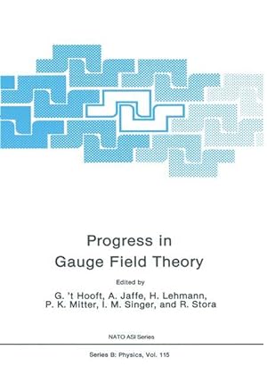 Bild des Verkufers fr Progress in Gauge Field Theory zum Verkauf von moluna
