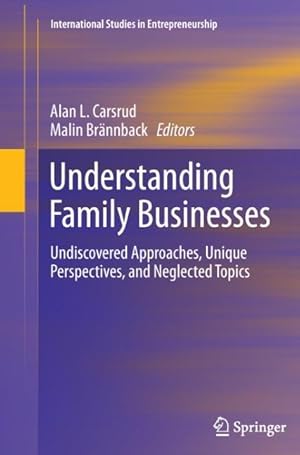 Image du vendeur pour Understanding Family Businesses mis en vente par moluna