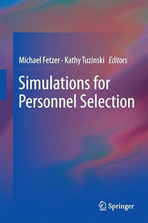 Seller image for Simulations for Personnel Selection for sale by moluna