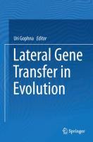 Seller image for Lateral Gene Transfer in Evolution for sale by moluna