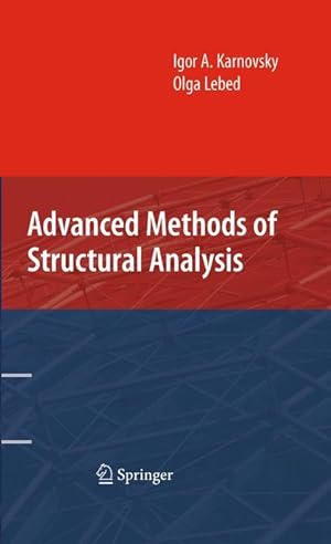Imagen del vendedor de Advanced Methods of Structural Analysis a la venta por moluna