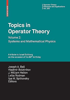 Seller image for Topics in Operator Theory Volume 2 for sale by moluna