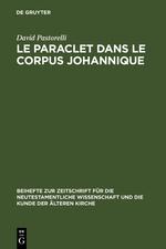 Imagen del vendedor de Le Paraclet dans le corpus johannique a la venta por moluna