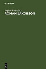 Seller image for Roman Jakobson for sale by moluna