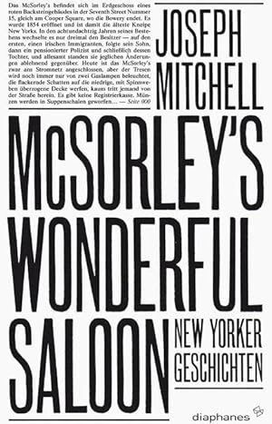 Bild des Verkufers fr McSorley s Wonderful Saloon zum Verkauf von moluna