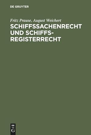 Seller image for Schiffssachenrecht und Schiffsregisterrecht for sale by moluna