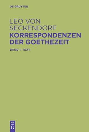 Seller image for Korrespondenzen der Goethezeit for sale by moluna