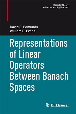 Bild des Verkufers fr Representations of Linear Operators Between Banach Spaces zum Verkauf von moluna