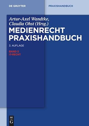 Immagine del venditore per Medienrecht 5. IT-Recht venduto da moluna