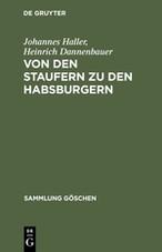 Imagen del vendedor de Von den Staufern zu den Habsburgern a la venta por moluna