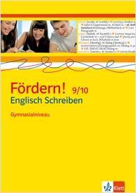 Bild des Verkufers fr Foerdern! Englisch. Kopiervorlagen.Schreiben Gymnasialniveau 9./10. Klasse zum Verkauf von moluna