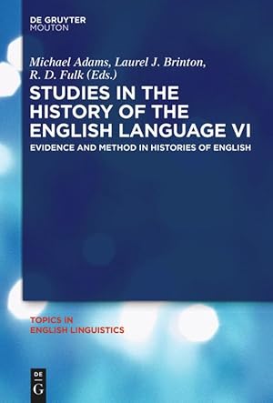 Seller image for Studies in the History of the English Language VI for sale by moluna