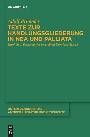 Immagine del venditore per Texte zur Handlungsgliederung in Nea und Palliata venduto da moluna