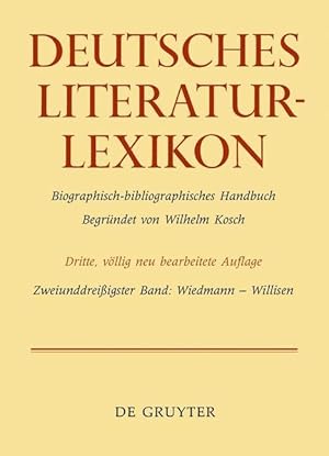 Seller image for Deutsches Literatur-Lexikon Bd. 32 for sale by moluna