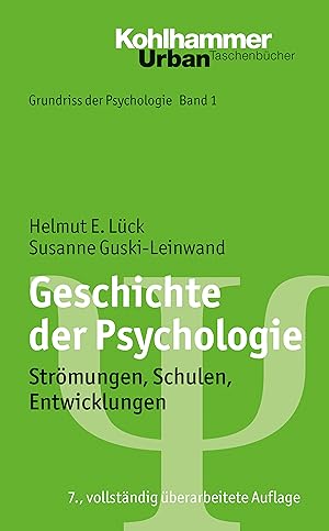 Seller image for Geschichte der Psychologie for sale by moluna