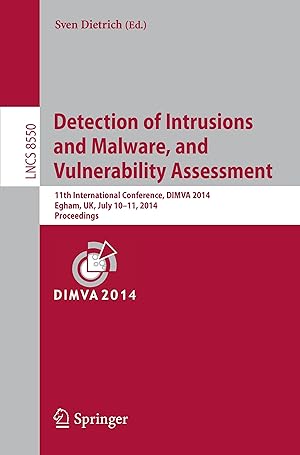 Seller image for Detection of Intrusions and Malware, and Vulnerability Assessment for sale by moluna