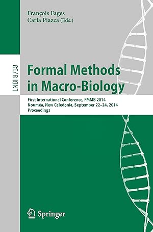 Imagen del vendedor de Formal Methods in Macro-Biology a la venta por moluna