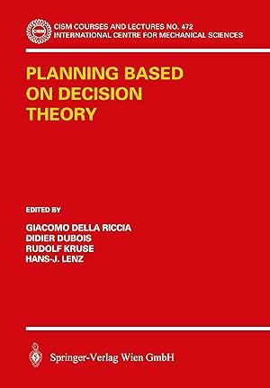 Seller image for Planning Based on Decision Theory for sale by moluna