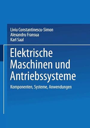 Bild des Verkufers fr Elektrische Maschinen und Antriebssysteme zum Verkauf von moluna