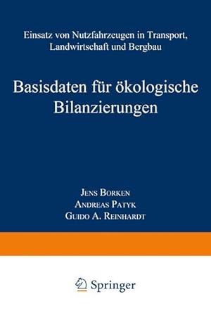 Seller image for Basisdaten fr oekologische Bilanzierungen for sale by moluna