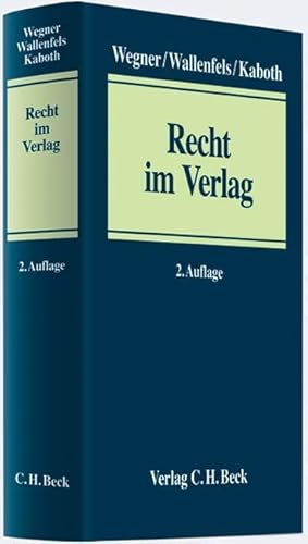 Seller image for Recht im Verlag for sale by moluna