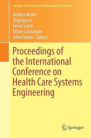 Seller image for Proceedings of the International Conference on Health Care Systems Engineering for sale by moluna