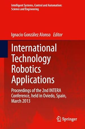 Image du vendeur pour International Technology Robotics Applications mis en vente par moluna