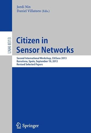 Image du vendeur pour Citizen in Sensor Networks mis en vente par moluna