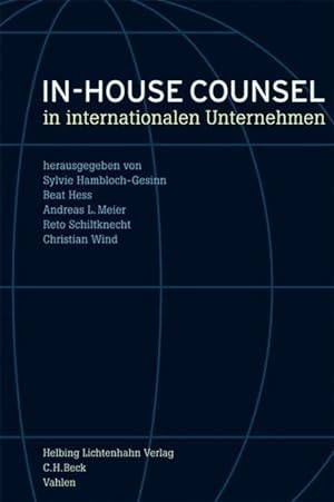 Seller image for In-house Counsel in internationalen Unternehmen for sale by moluna