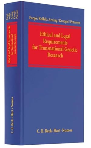 Bild des Verkufers fr Ethical and Legal Requirements for Transnational Genetic Research zum Verkauf von moluna